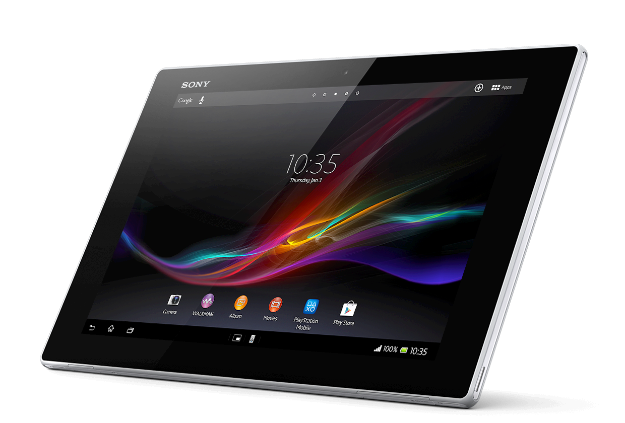 xperia tablet z white