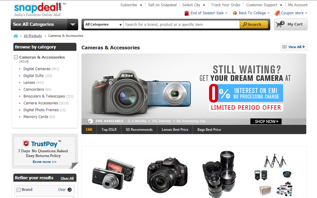 buy camera online