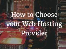 web hosting provider