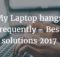 laptop hangs