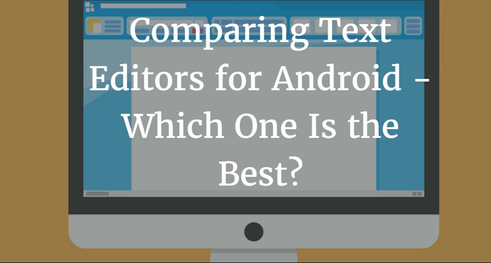 text editors compared