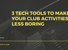 3 Tech Tools to Make Your Club Activities Less Boring
