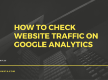 How to Check Website Traffic On Google Analytics